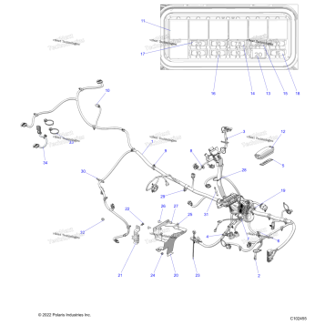 ELECTRICAL, MAIN WIRE HARNESS