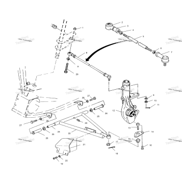 AARM/STRUT MOUNTING W958144