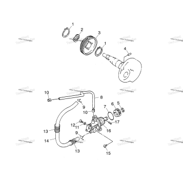 OIL PUMP ASSEMBLY A03FA09CA/CC/CD