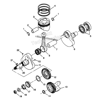 CRANKSHAFT & PISTON