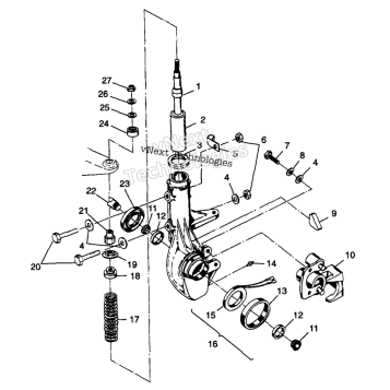 FRONT STRUT S98CH50E (4950135013B007)