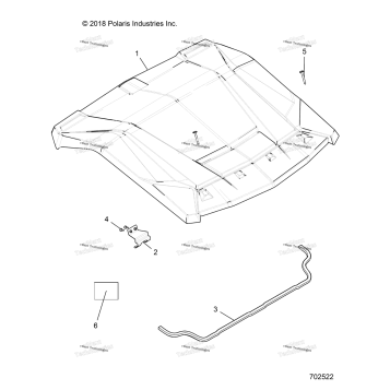 ACCESSORY, ROOF R19RGE99FF/SFF/PCF/PFF