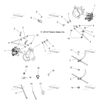 BRAKES, REAR BRAKE LINES