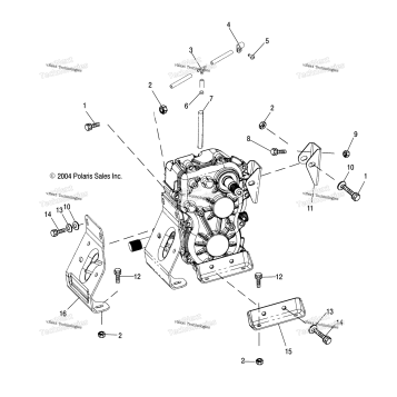 TRANSMISSION MOUNTING /AB/AC