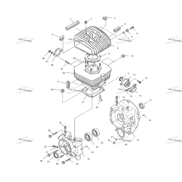 CRANKCASE & CYLINDER