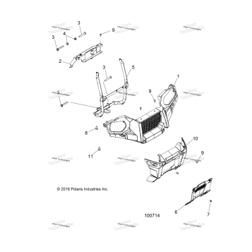 BODY, FRONT BUMPER & MOUNTING A17SES57C1/C2/C7/CL/E1/E2/E7/EL/SET57C1/C2/E1/E2