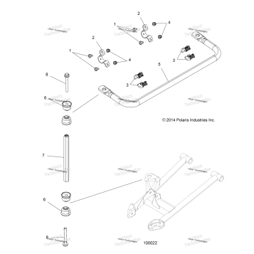 SUSPENSION, STABILIZER BAR