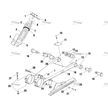 SWING ARM/SHOCK MOUNTING
