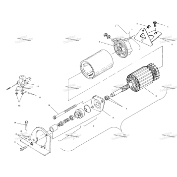 STARTING MOTOR