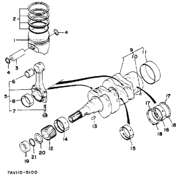 CRANKSHAFT PISTON