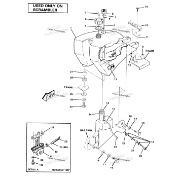 FUEL TANK ASSEMBLYSCRAMBLER