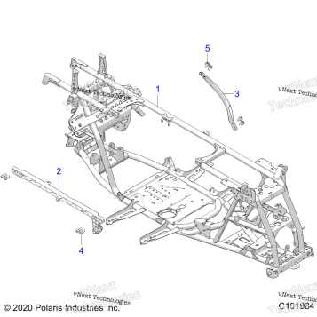 CHASSIS, MAIN FRAME 24SXE95PP