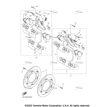 FRONT BRAKE CALIPER