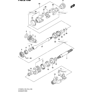 SECONDARY DRIVE (LT-F400FL5 P33)