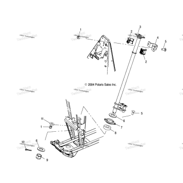 STEERING POST