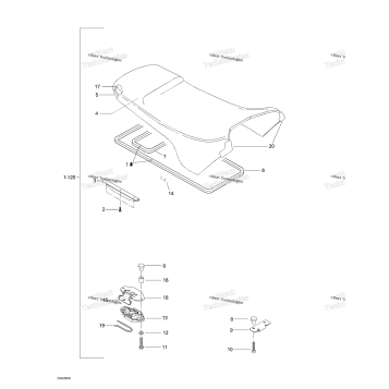 SEAT AND ENGINE COVER