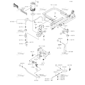 FUEL EVAPORATIVE SYSTEM(CA)