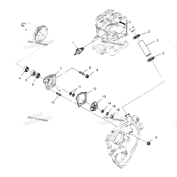 WATER PUMP XPLORER 4X4