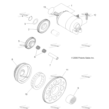 ENGINE, STARTING SYSTEM