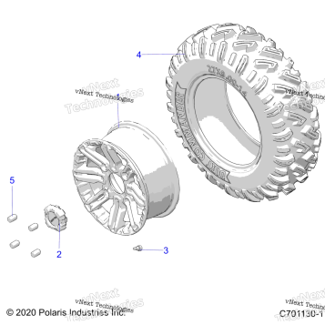 WHEELS, FRONT