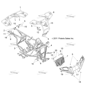 CHASSIS, FRAME, RACKS & BUMPER