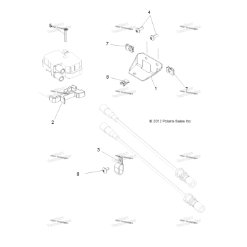 ELECTRICAL, IGNITION COIL MOUNTING