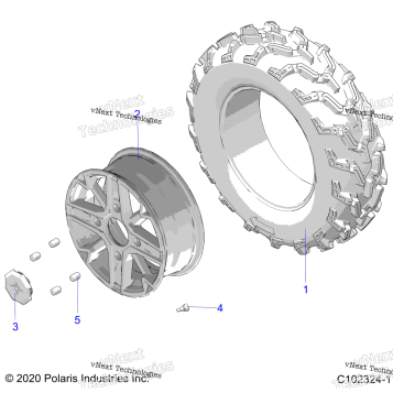 WHEELS, FRONT