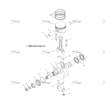 CRANKSHAFT & PISTON
