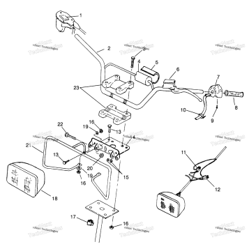 HANDLEBAR/HEADLIGHT SCRAMBLER
