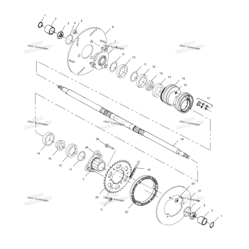 REAR HOUSING A01AA32AA