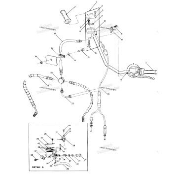 HAND CONTROL CABLE ASSEMBLY