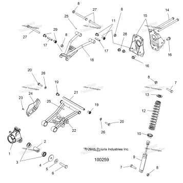 SUSPENSION, REAR