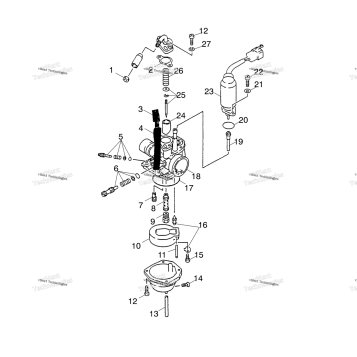CARBURETOR A02EA09CA/CB/CC