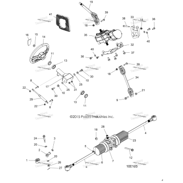 STEERING, STEERING ASM. A16DAE57A9/AM