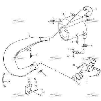 EXHAUST SYSTEM E981766
