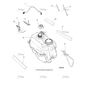 BODY, FUEL TANK ASM
