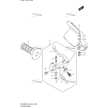 LH HANDLE LEVER