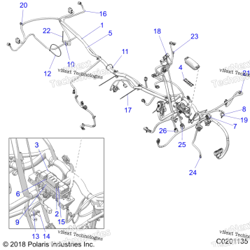 ELECTRICAL, MAIN WIRE HARNESS