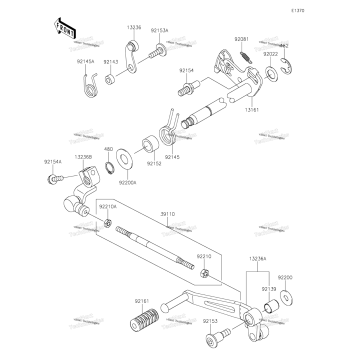 GEAR CHANGE MECHANISM