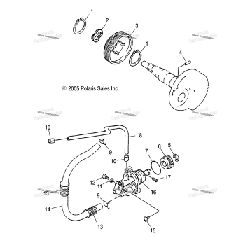 OIL PUMP ASSEMBLY A02EA09CA/CB/CC