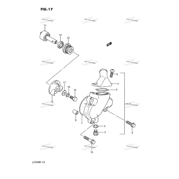 WATER PUMP (MODEL H/J/K/L/M/N)