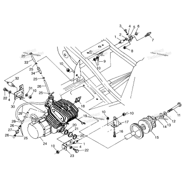 ENGINE MOUNTING XPRESS W97CA28C (4939603960A011)