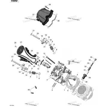 CYLINDER HEAD, FRONT