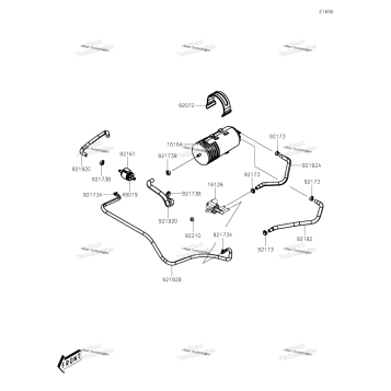 FUEL EVAPORATIVE SYSTEM(CA)