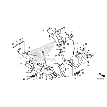EXHAUST MUFFLER