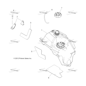 BODY, FUEL TANK ASM