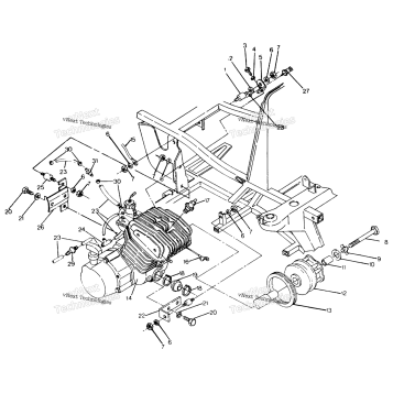 ENGINE MOUNTING 250 4X6