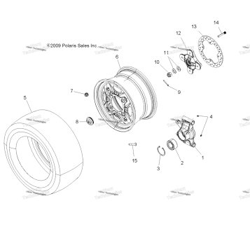 WHEELS, REAR & HUB