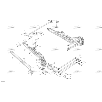 SUSPENSION - REAR COMPONENTS - 72IN