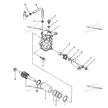 OIL PUMP ASSEMBLY 250 4X6